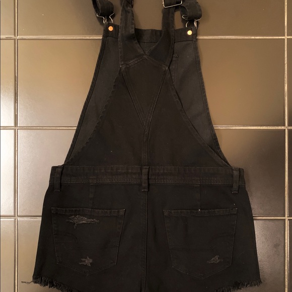 American eagle jean short overalls - Picture 2 of 3